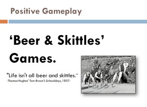 A slide from my Computer Game Design class at the University of Iowa.