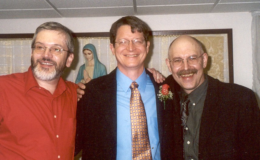 (left to right) Ed Isemberg, Andy Kanakares, Ezra Sidran. Not pictured; Mike Pash.