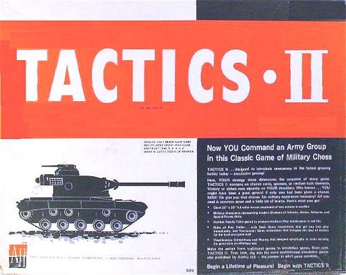 Tactics II from Avalon Hill. The first wargame I played. What was the first wargame you played?